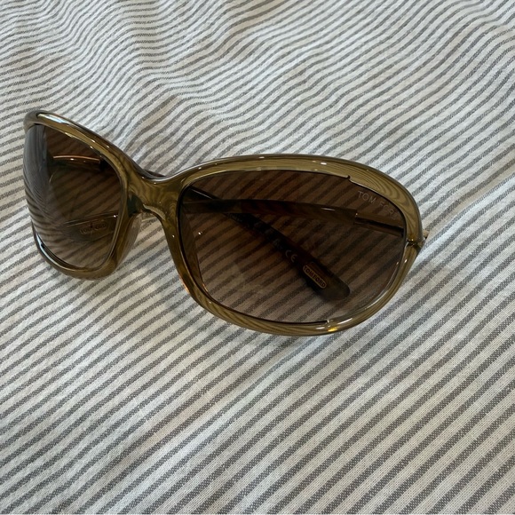 Tom Ford Jennifer TF8 614 Oversized Sunglasses Brown Gradient 61-16-120 main image 8
